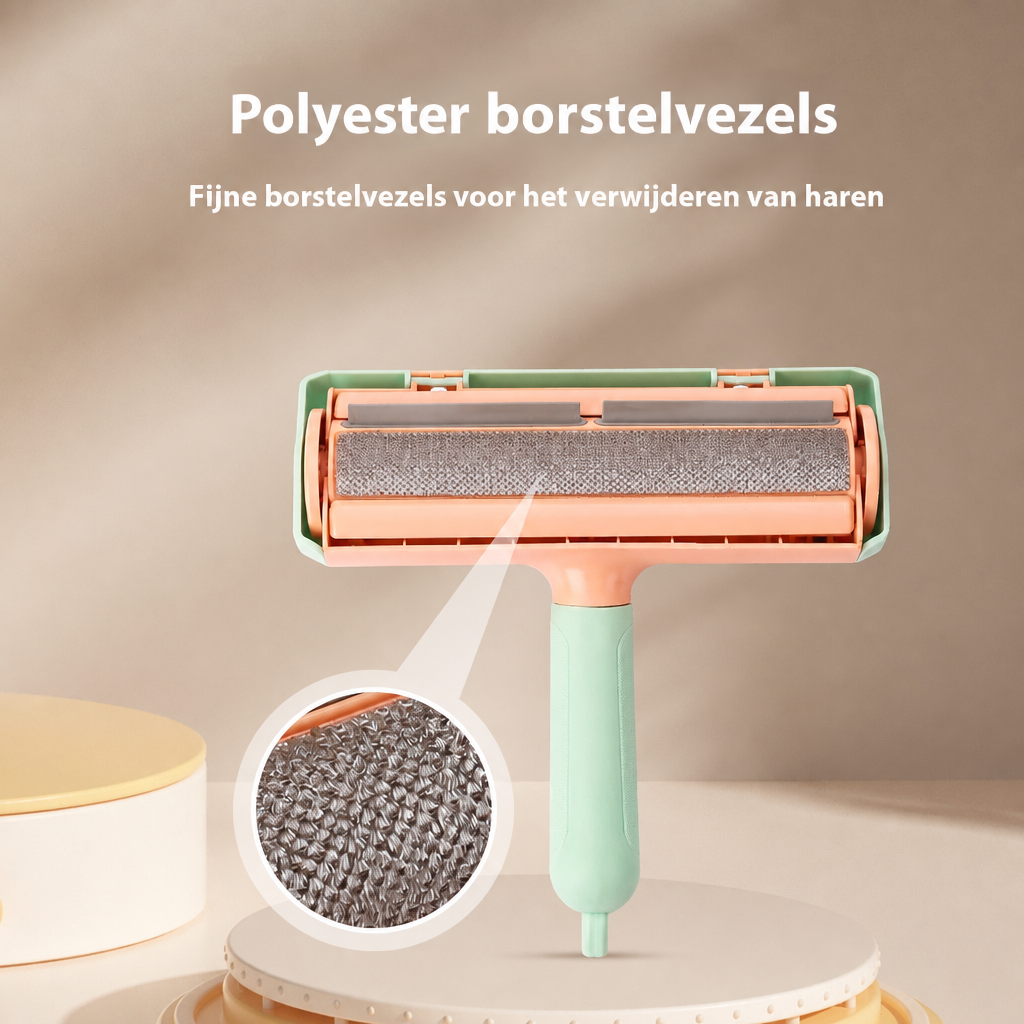 Haarverwijderaar met Nederlandse uitleg over de borstelvezels